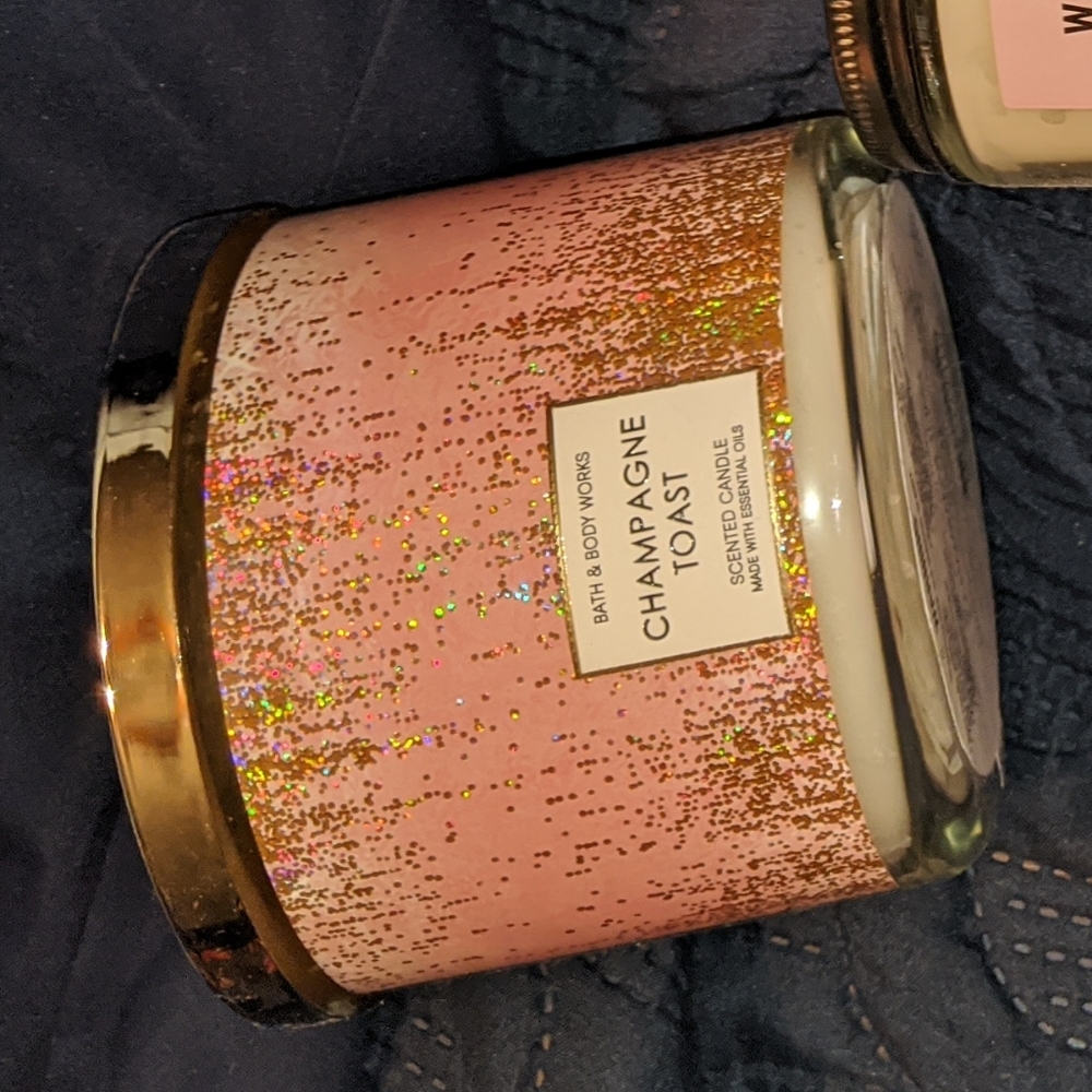 Champagne Toast candle